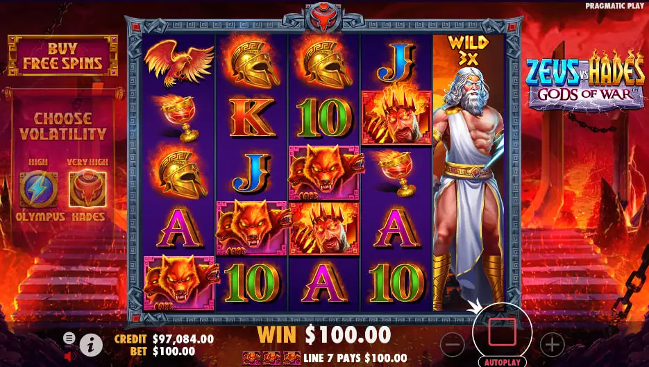 Как выиграть в Zeus vs Hades: Gods of War